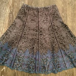 Gorgeous Lace Fit and Flare Skirt